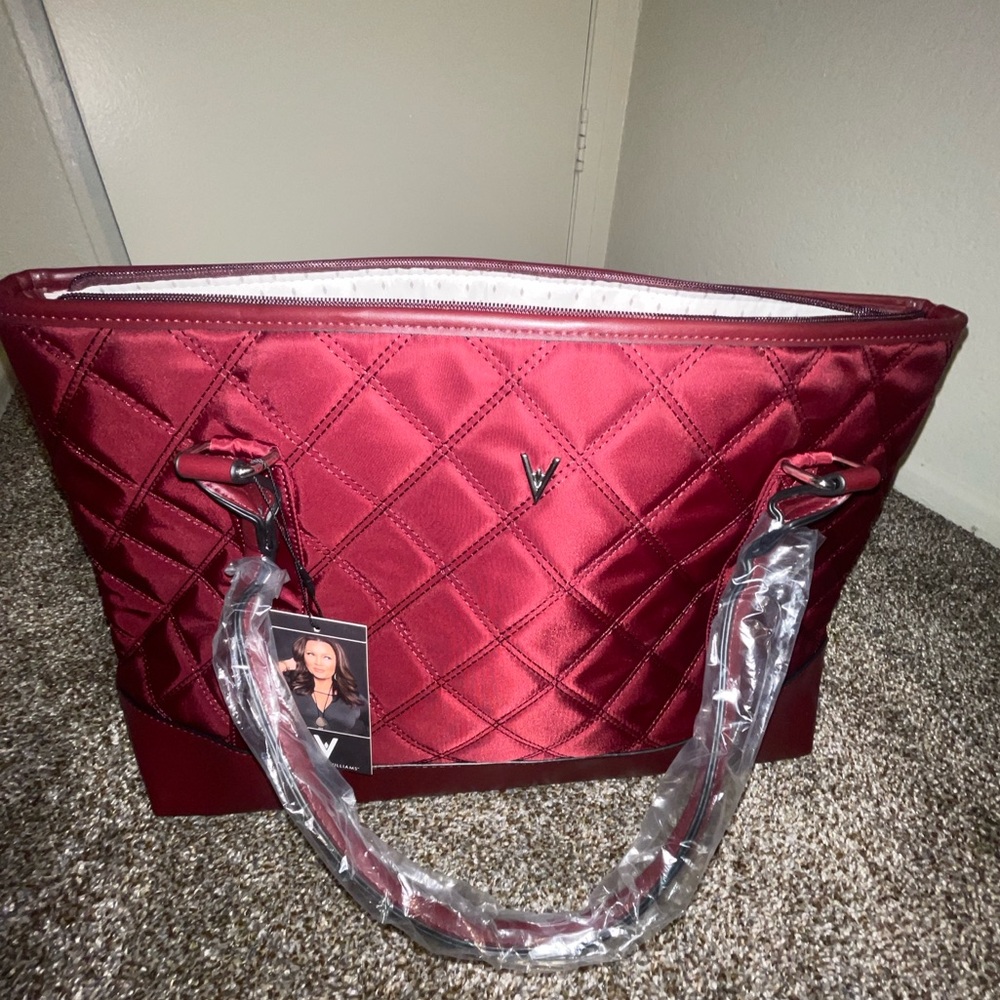 Vanessa Williams Red Purse New With Tags